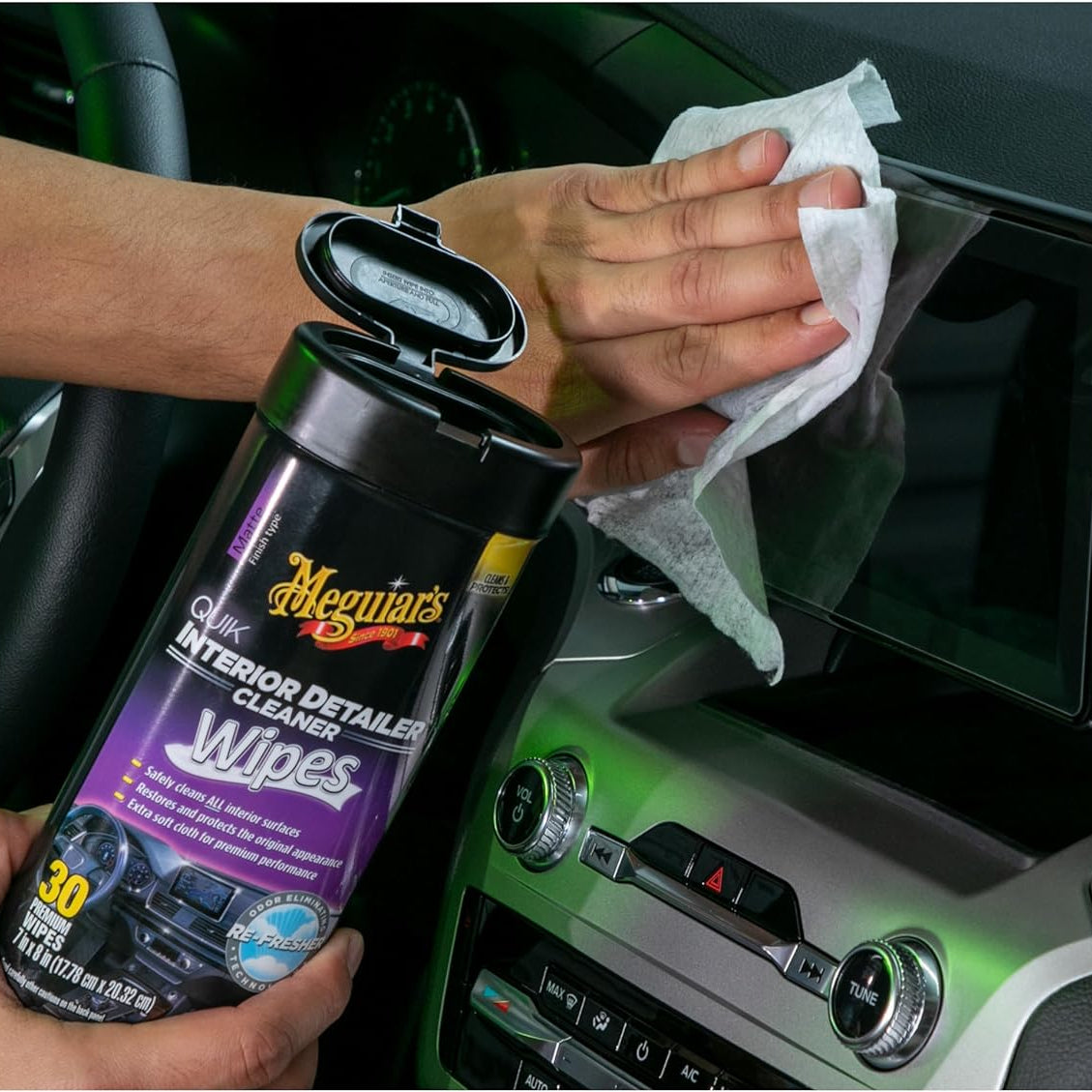 Quick Interior detailer Cleaner WIPES G13600